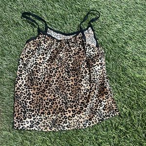 cheetah tank top.
